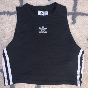 Adidas halter crop top